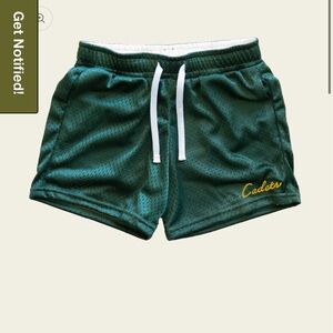 Cadet Check-Out Short collegiate mesh short